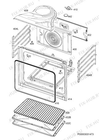 Схема №5 BOBEPB с изображением Микромодуль для плиты (духовки) Aeg 9825610791486